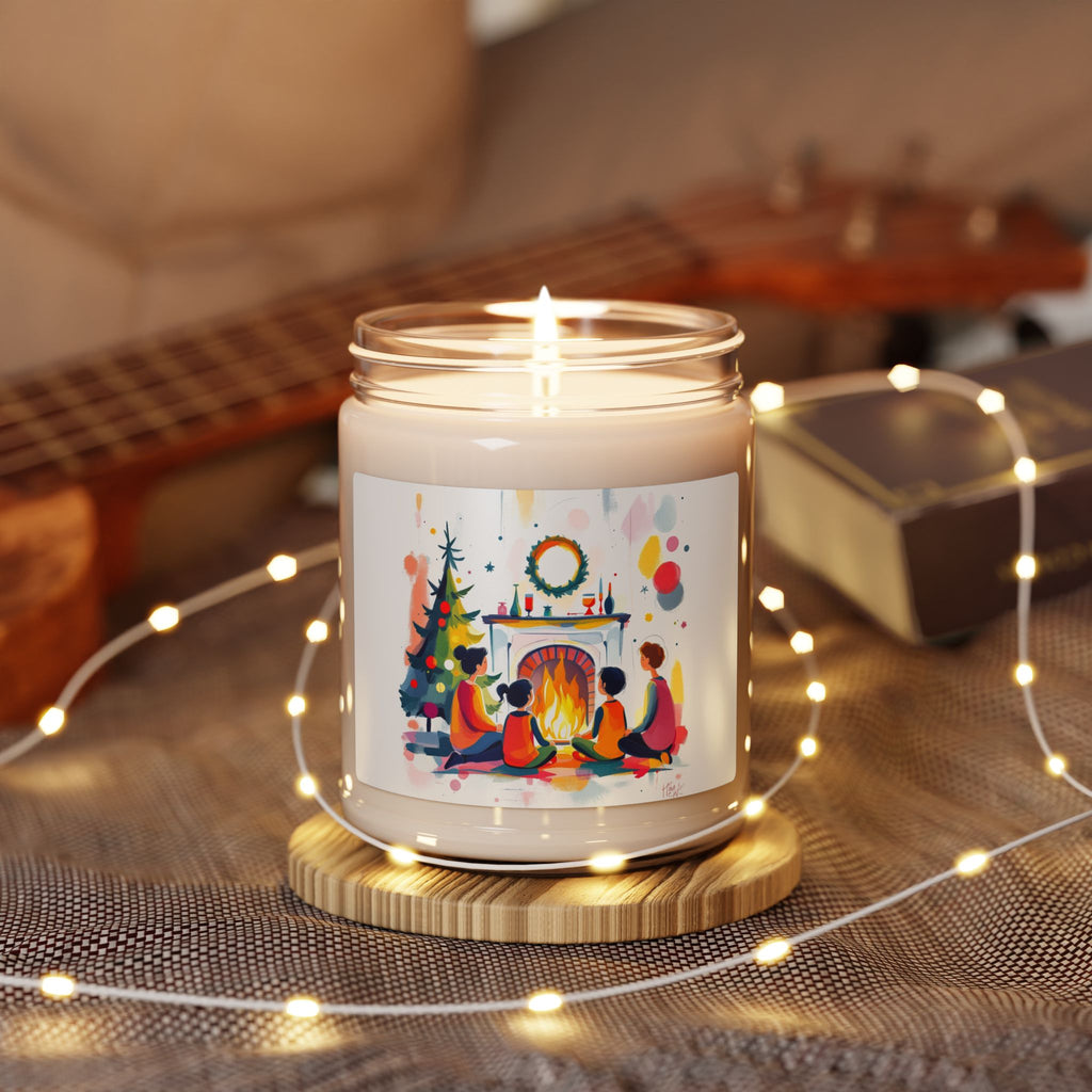 Christmas Warmth Scented Soy Candle, 9oz