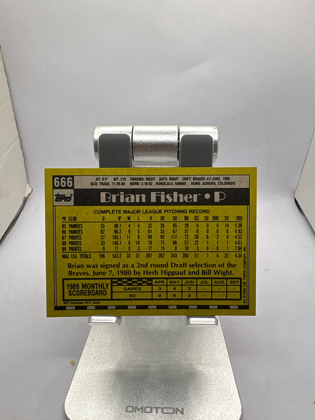 Topps Brian Fisher