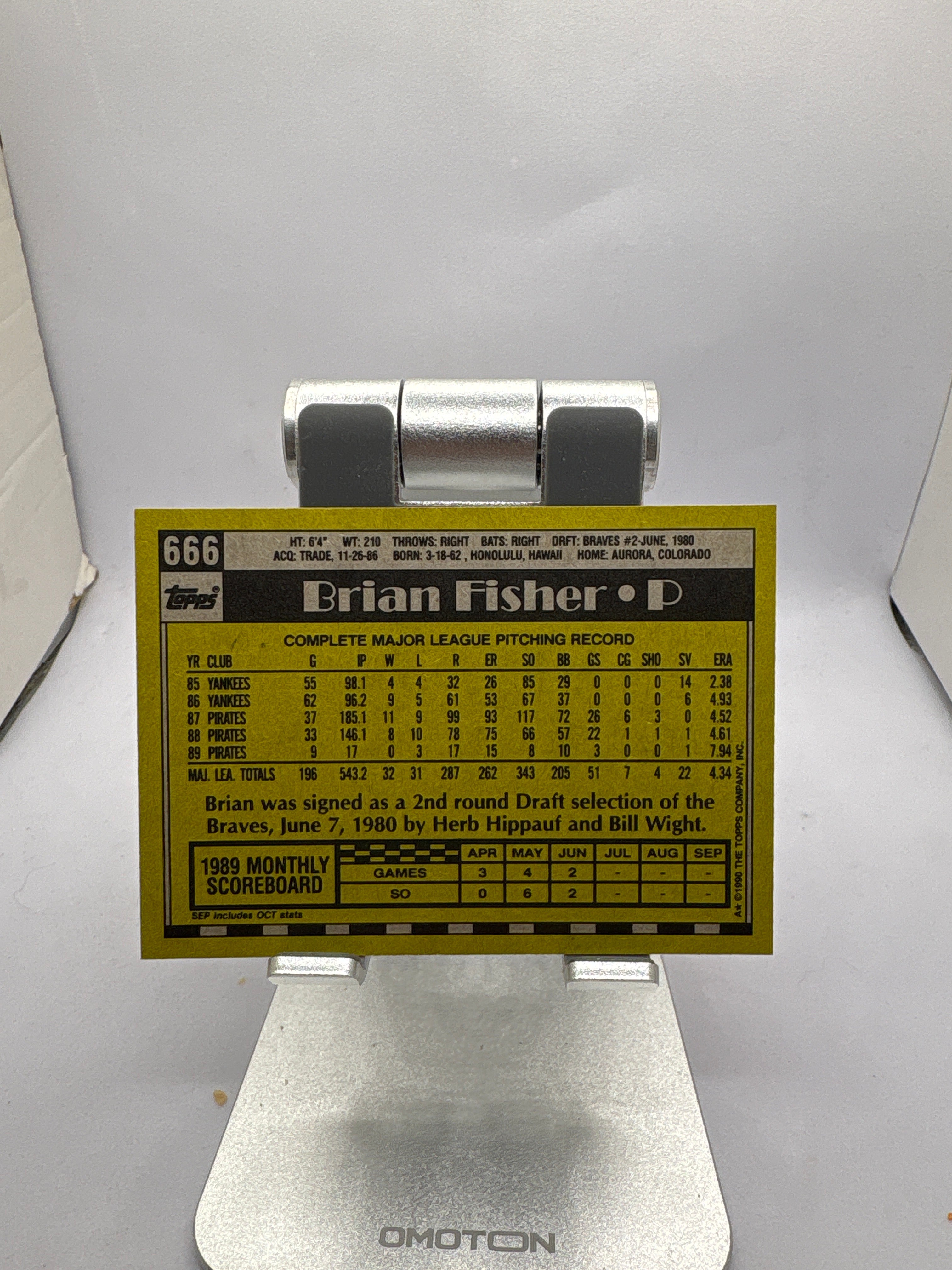 Topps Brian Fisher