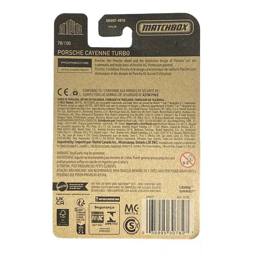 Matchbox Porsche Cayenne Turbo - Matchbox 70 Years Series 78/100
