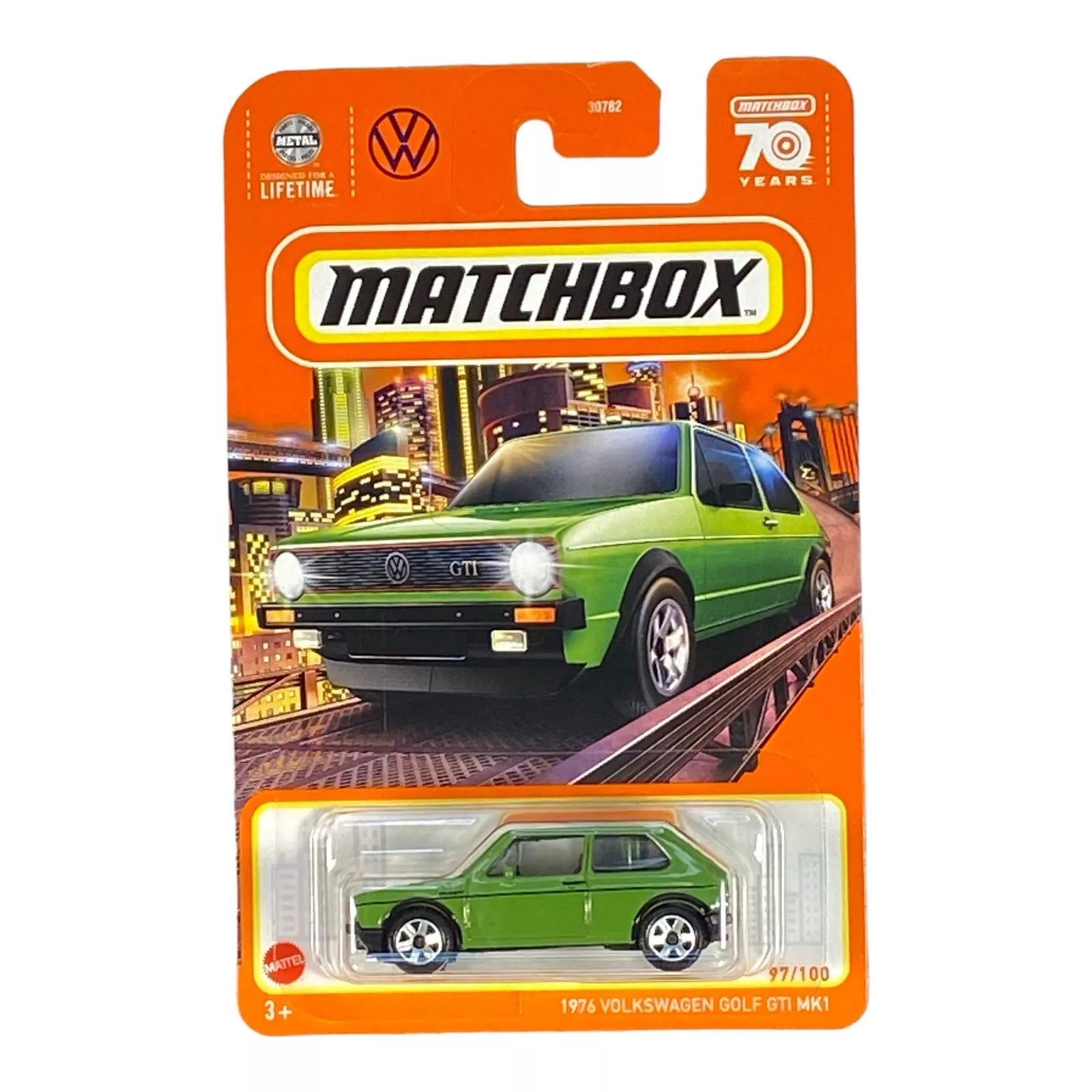 Matchbox 1976 Volkswagen Golf GTI MK1 - Matchbox 70 Years Series 97/100 - Collectors World Toys