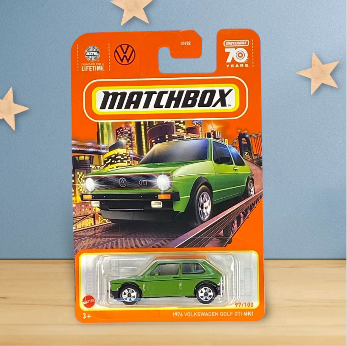 Matchbox 1976 Volkswagen Golf GTI MK1 - Matchbox 70 Years Series 97/100