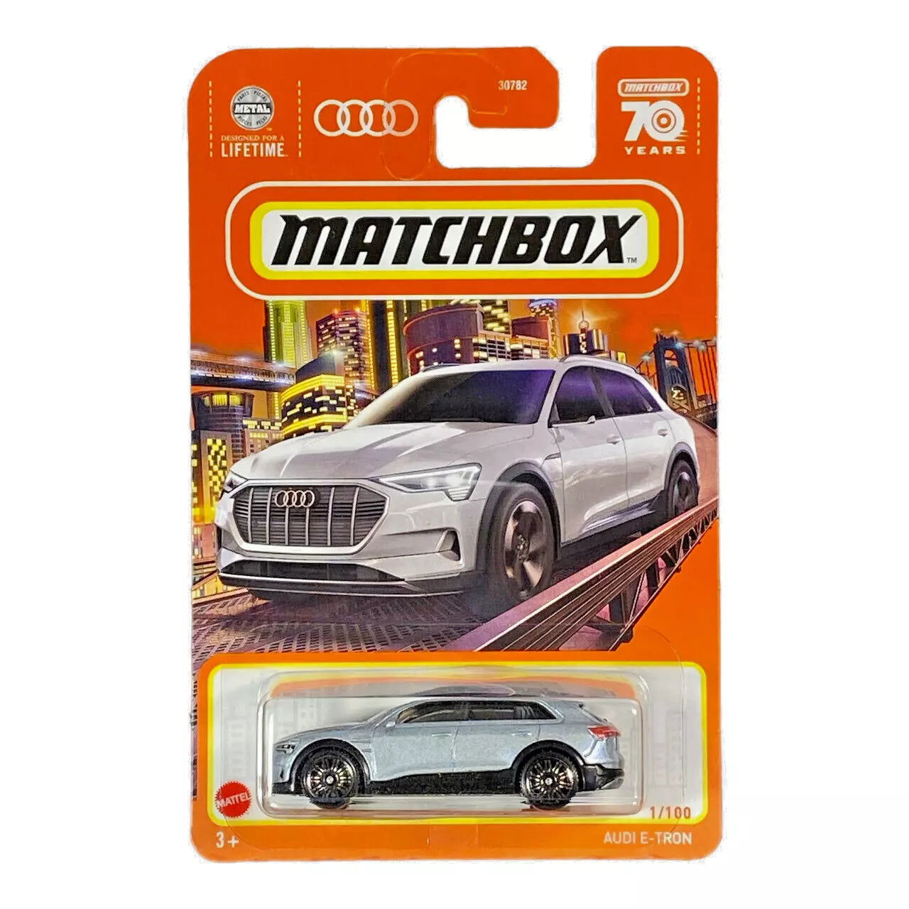 Matchbox Audi E-Tron - Matchbox 70 Years Series 1/100 - Collectors World Toys