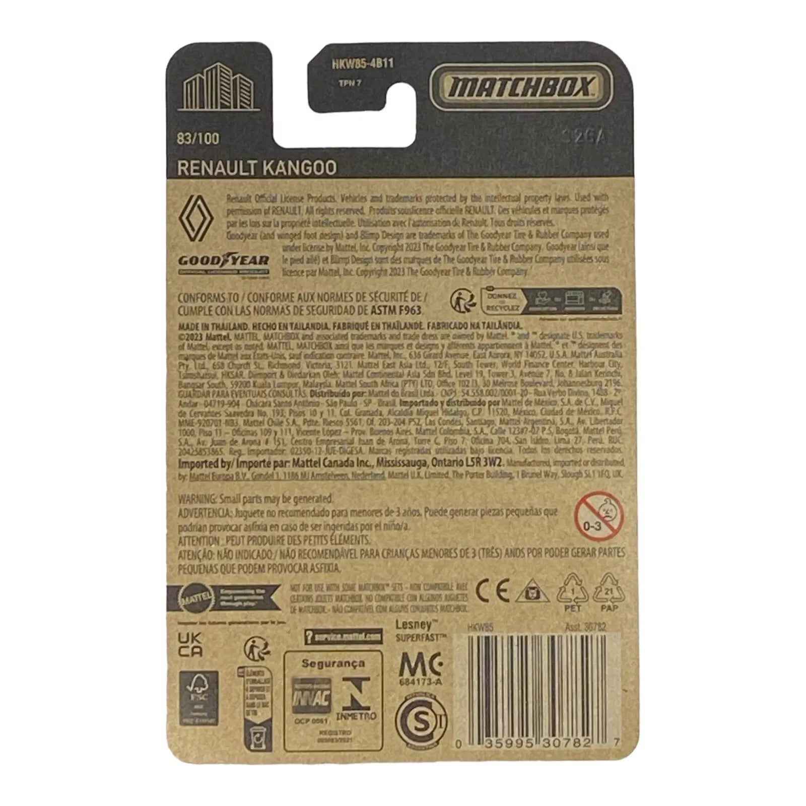Matchbox Renault Kangoo - Matchbox 70 Years Series 83/100 Secondary image