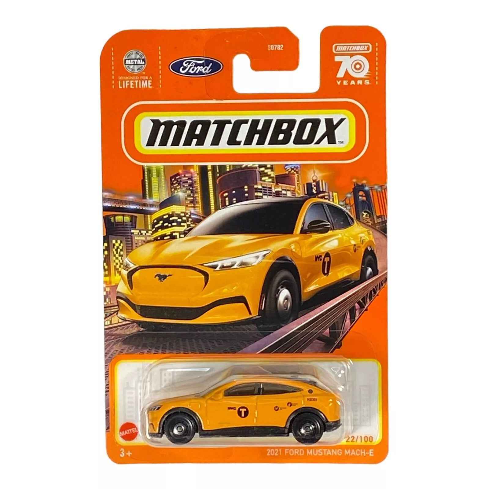Matchbox 2021 Ford Mustang Mach-E - Matchbox 70 Years Series 22/100 Main image