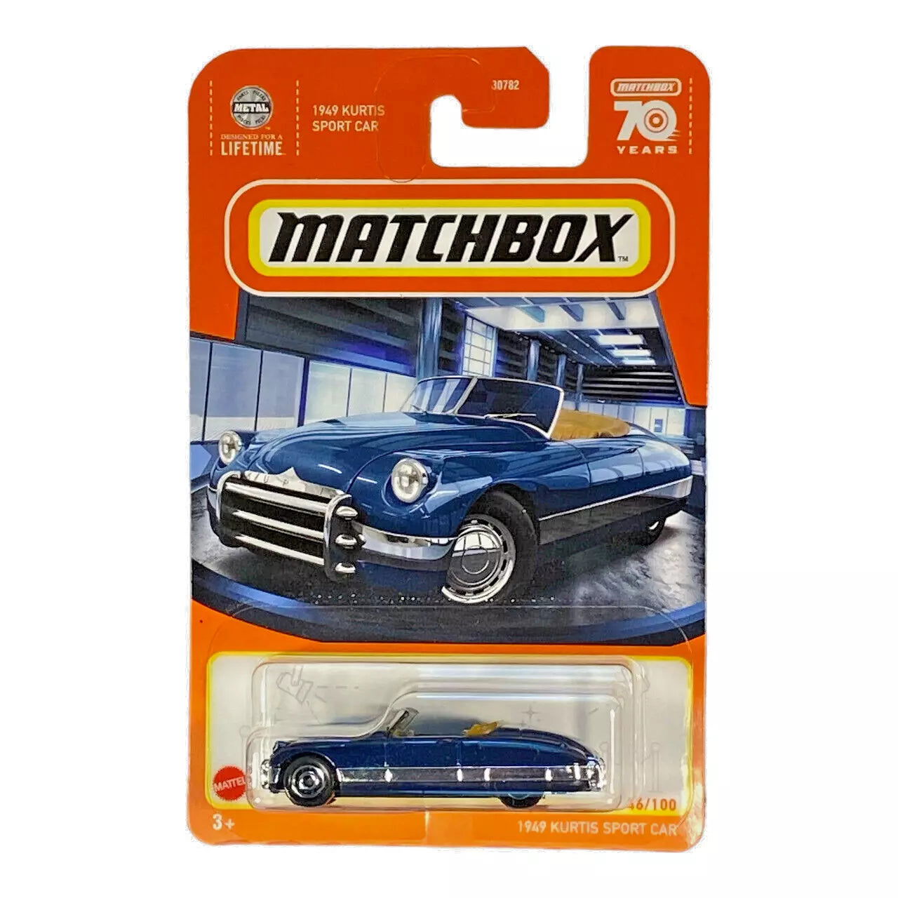 Matchbox 1949 Kurtis Sport Car - Matchbox 70 Years Series 46/100 - Collectors World Toys