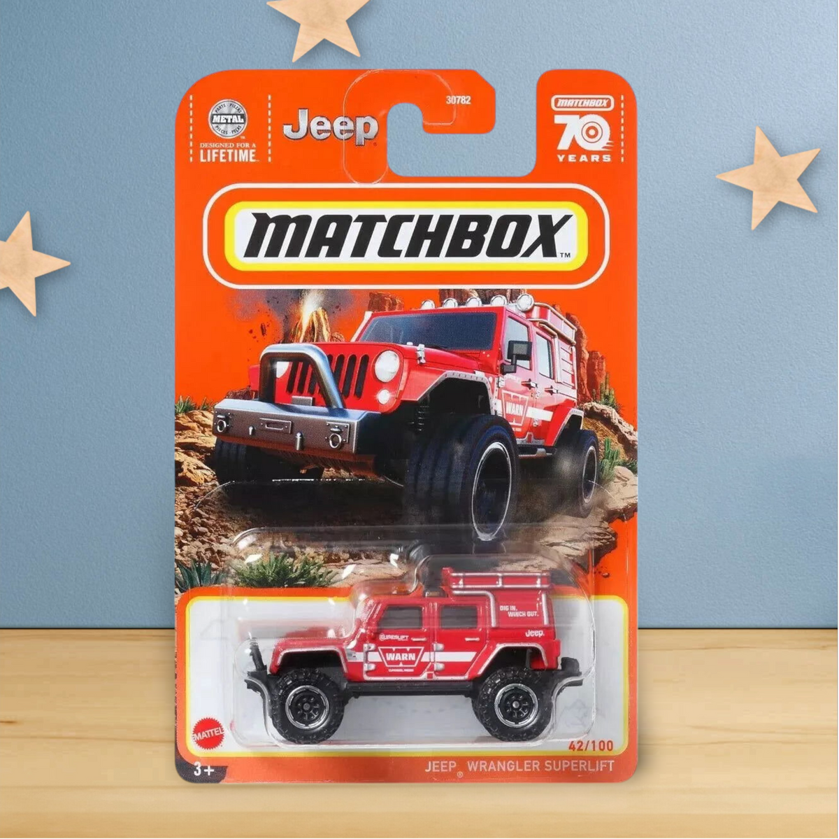 Matchbox Jeep Wrangler Superlift - Matchbox 70 Years Series 42/100