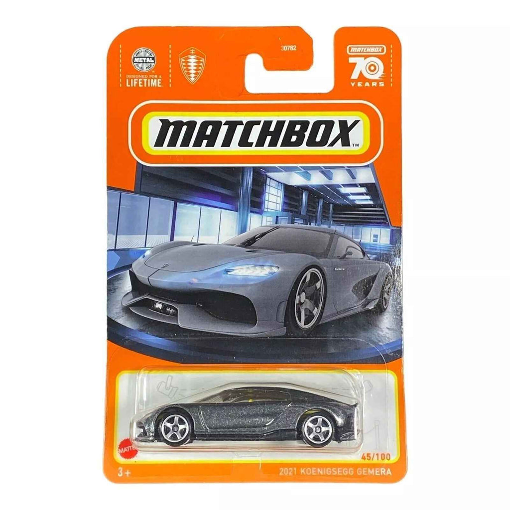 Matchbox 2021 Koenigsegg Gemera - Matchbox 70 Years Series 45/100 -