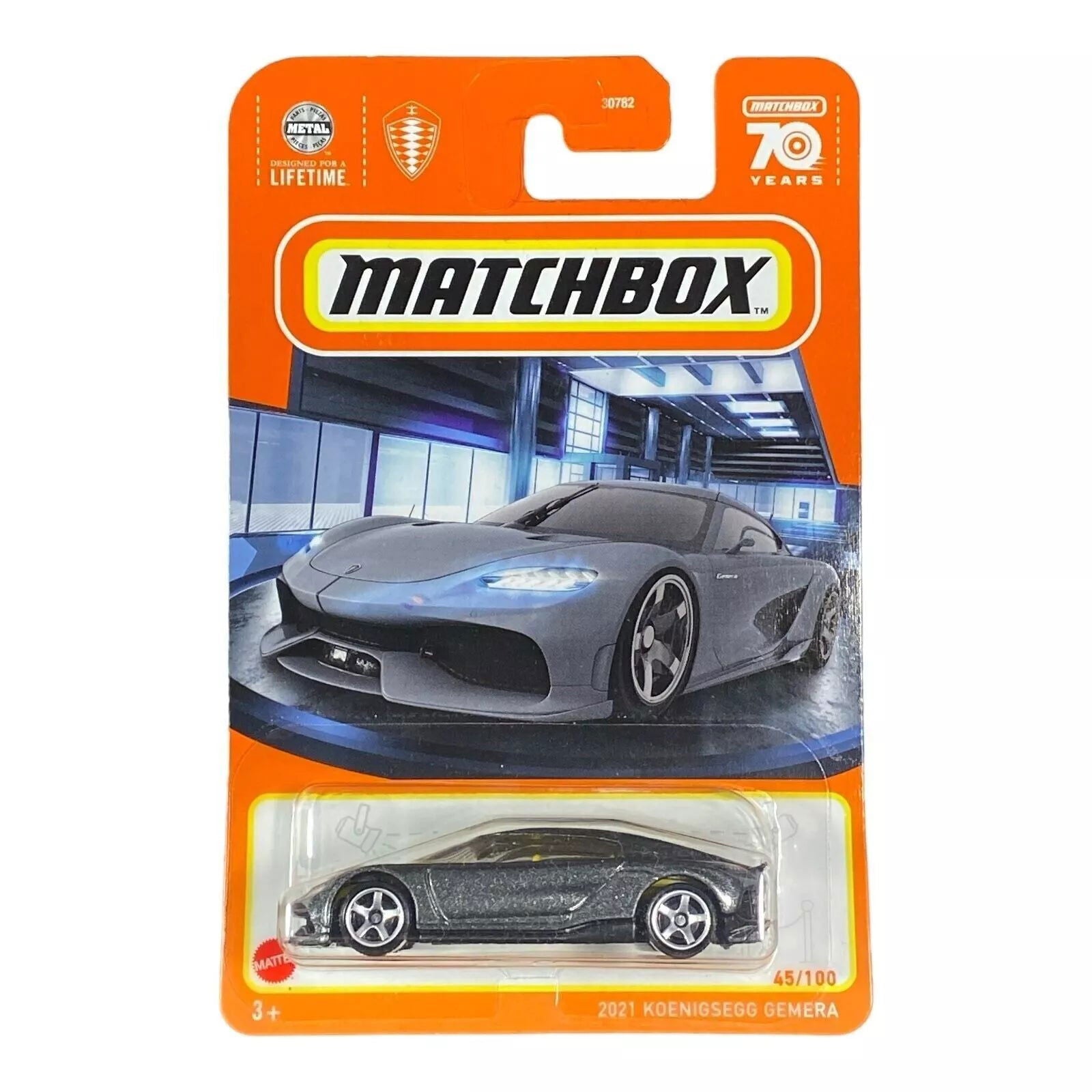 Matchbox 2021 Koenigsegg Gemera - Matchbox 70 Years Series 45/100 - Collectors World Toys