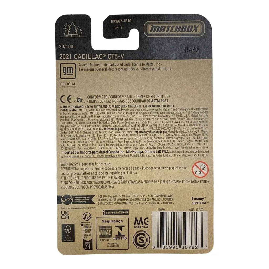 Matchbox 2021 Cadillac CT5-V - 70 Years Series 30/100