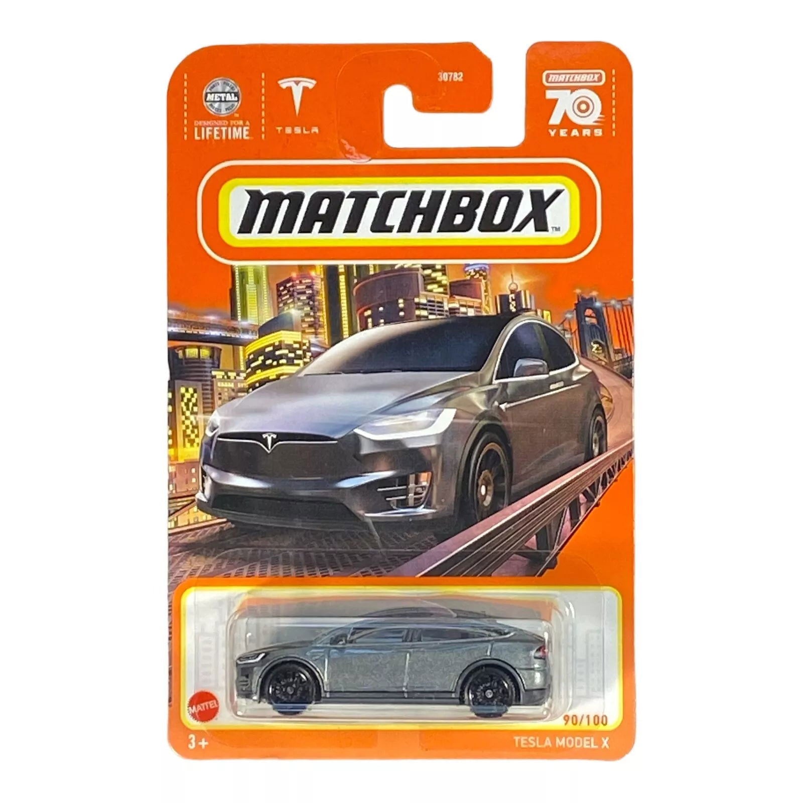 Matchbox Tesla Model X - Matchbox 70 Years Series 90/100 - Collectors World Toys