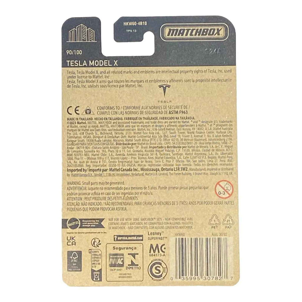 Matchbox Tesla Model X - Matchbox 70 Years Series 90/100