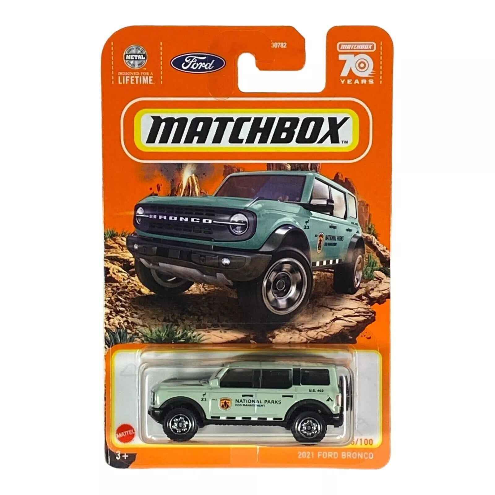 Matchbox 2021 Ford Bronco - Matchbox 70 Years Series 25/100 Main image