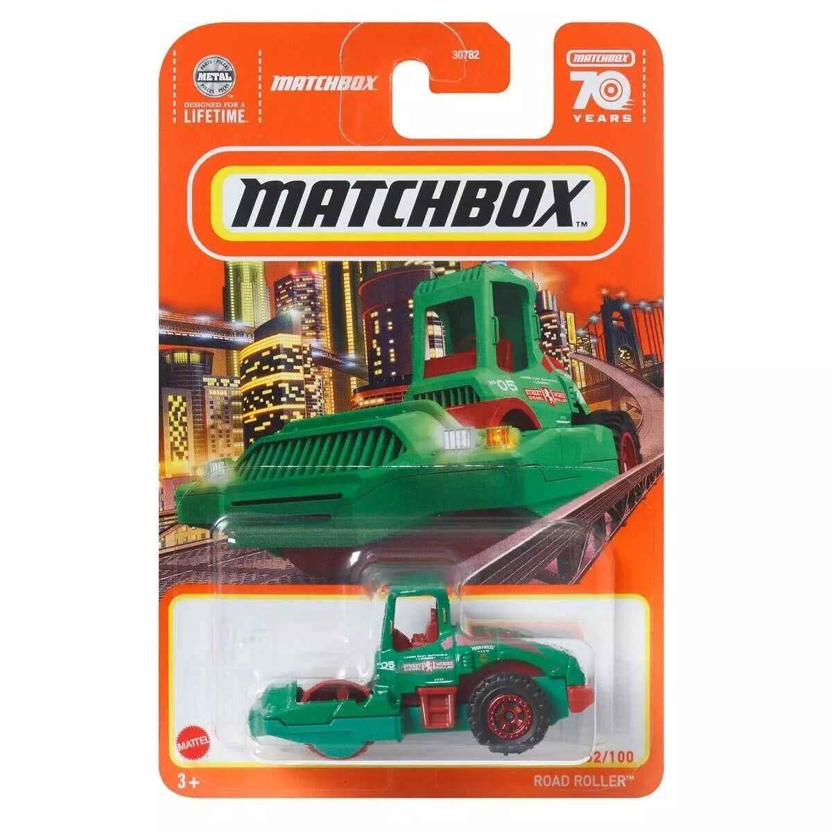 Matchbox Road Roller - Matchbox 70 Years Series 52/100 Main image
