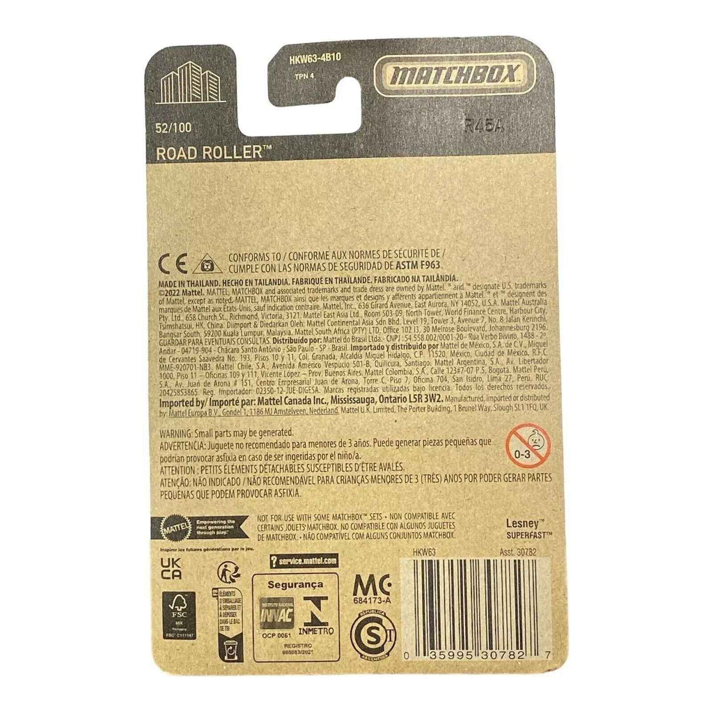 Matchbox Road Roller - Matchbox 70 Years Series 52/100