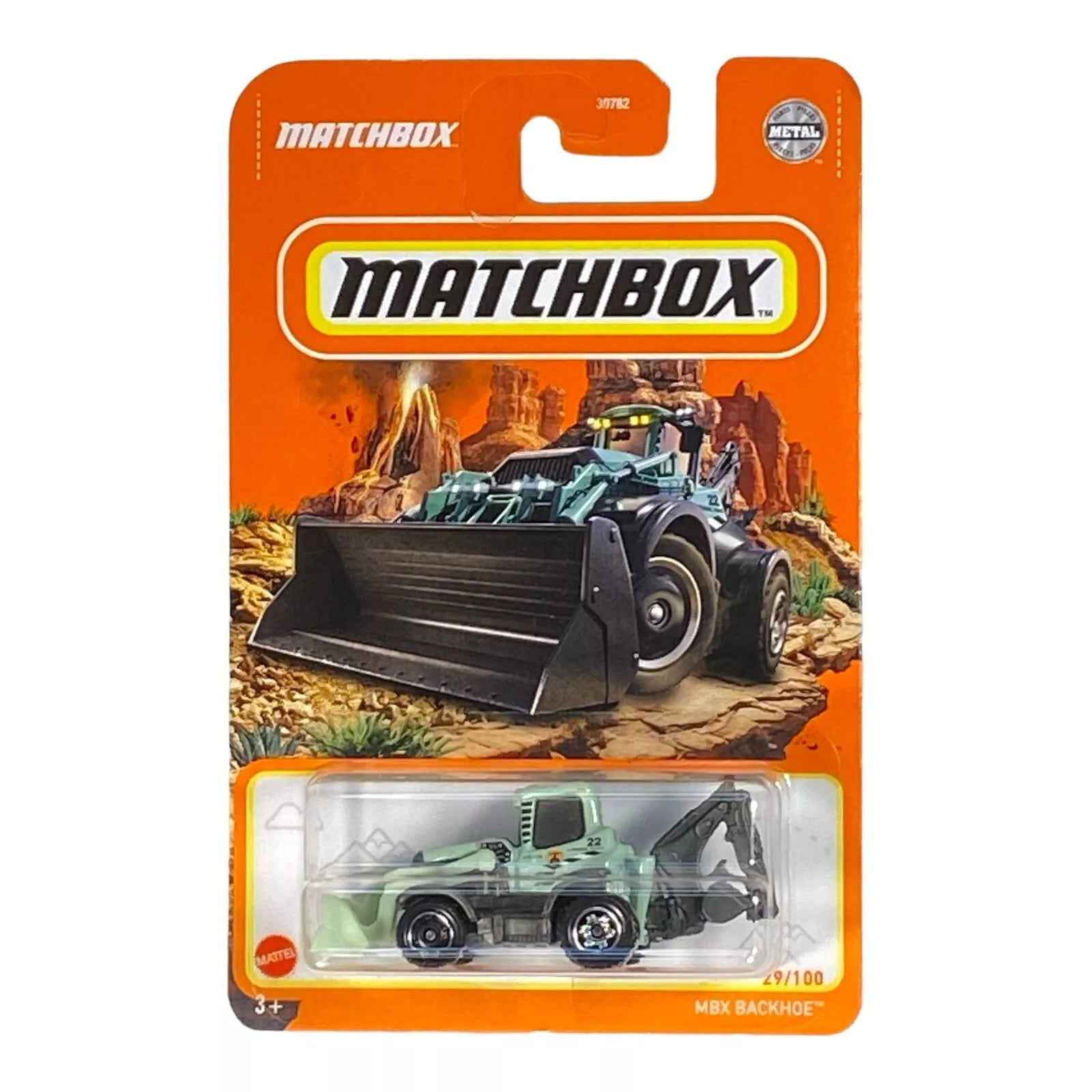 Matchbox MBX Backhoe - Matchbox Series 29/100 Main image