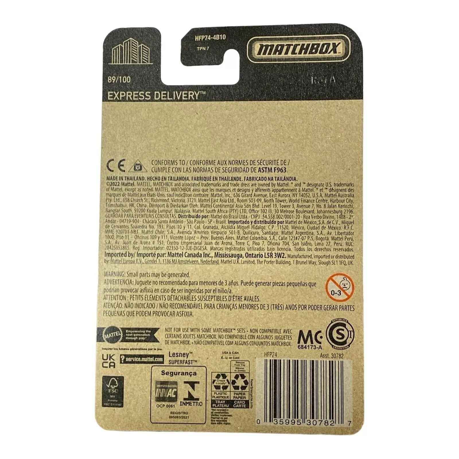 Matchbox Express Delivery - Cargo Carriers - Matchbox Series 89/100