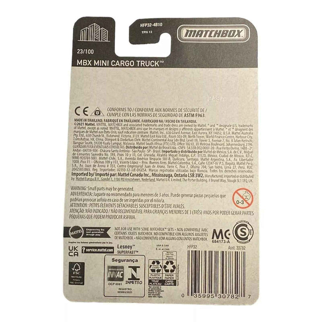 Matchbox MBX Mini Cargo Truck - Matchbox Series 23/100 Main Image