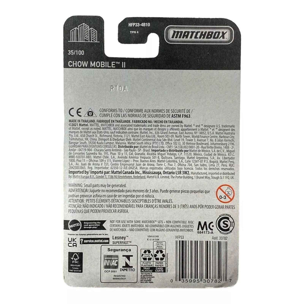 Matchbox Chow Mobile II - Matchbox Series 35/100 -