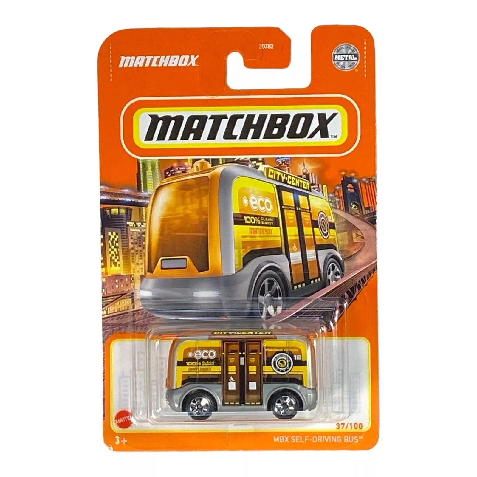 Matchbox MBX Self-Driving Bus - Matchbox Series 37/100 - Collectors World Toys