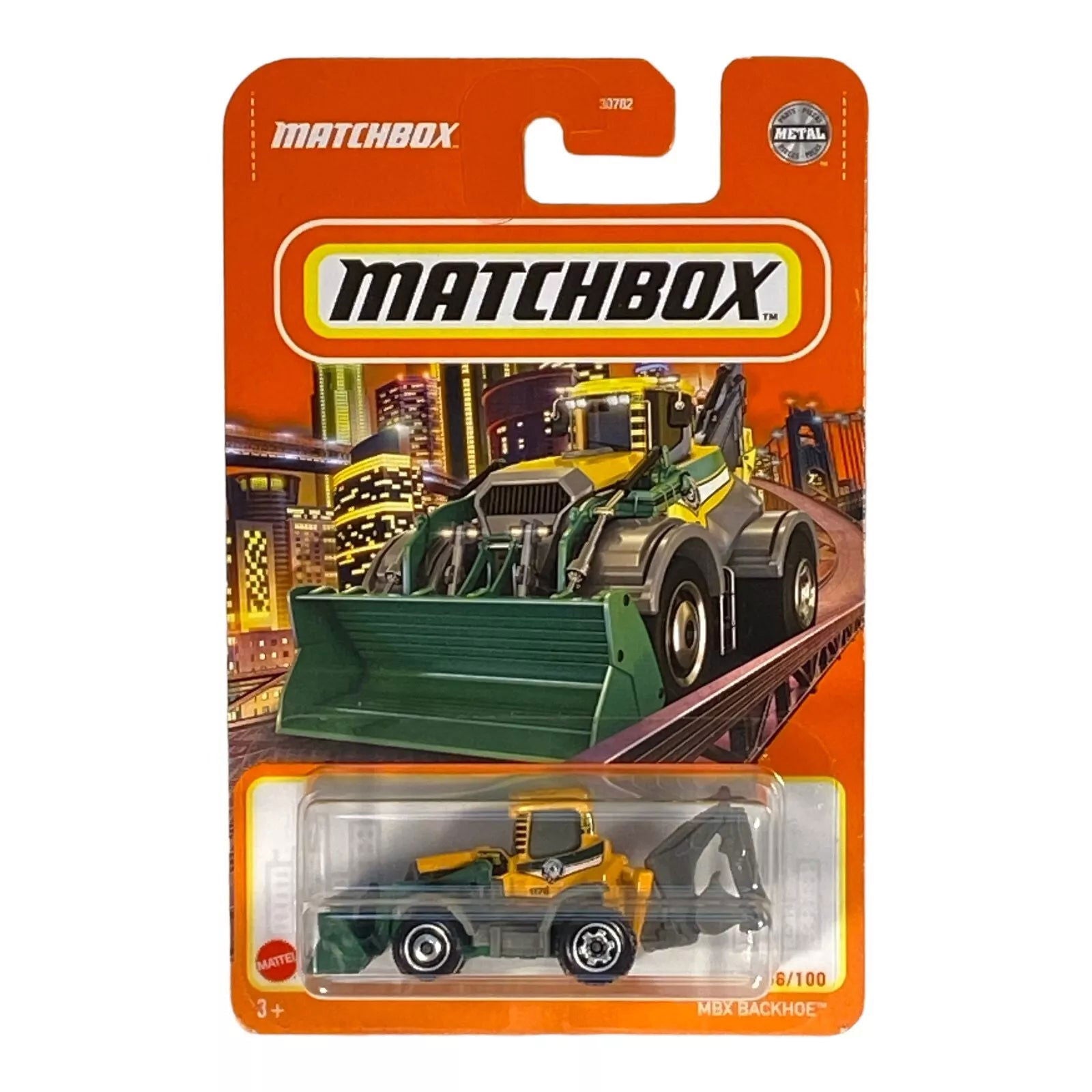 Matchbox MBX Backhoe - Matchbox Series 68/100 - Collectors World Toys