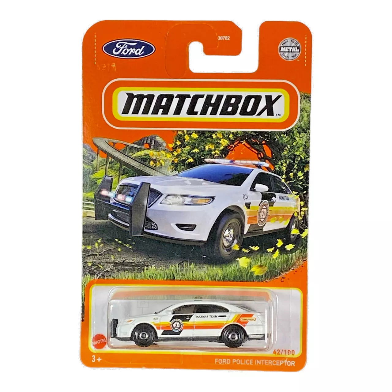 Matchbox Ford Police Interceptor - Hazmat Team - Matchbox Series 42/100 - Collectors World Toys