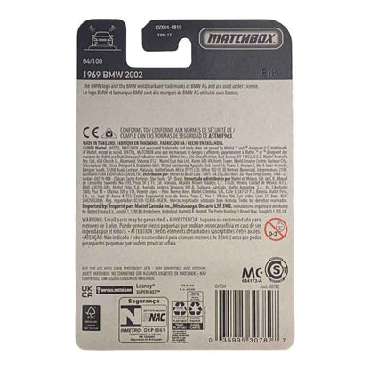 Matchbox 1969 BMW 2002 - Matchbox Series 84/100