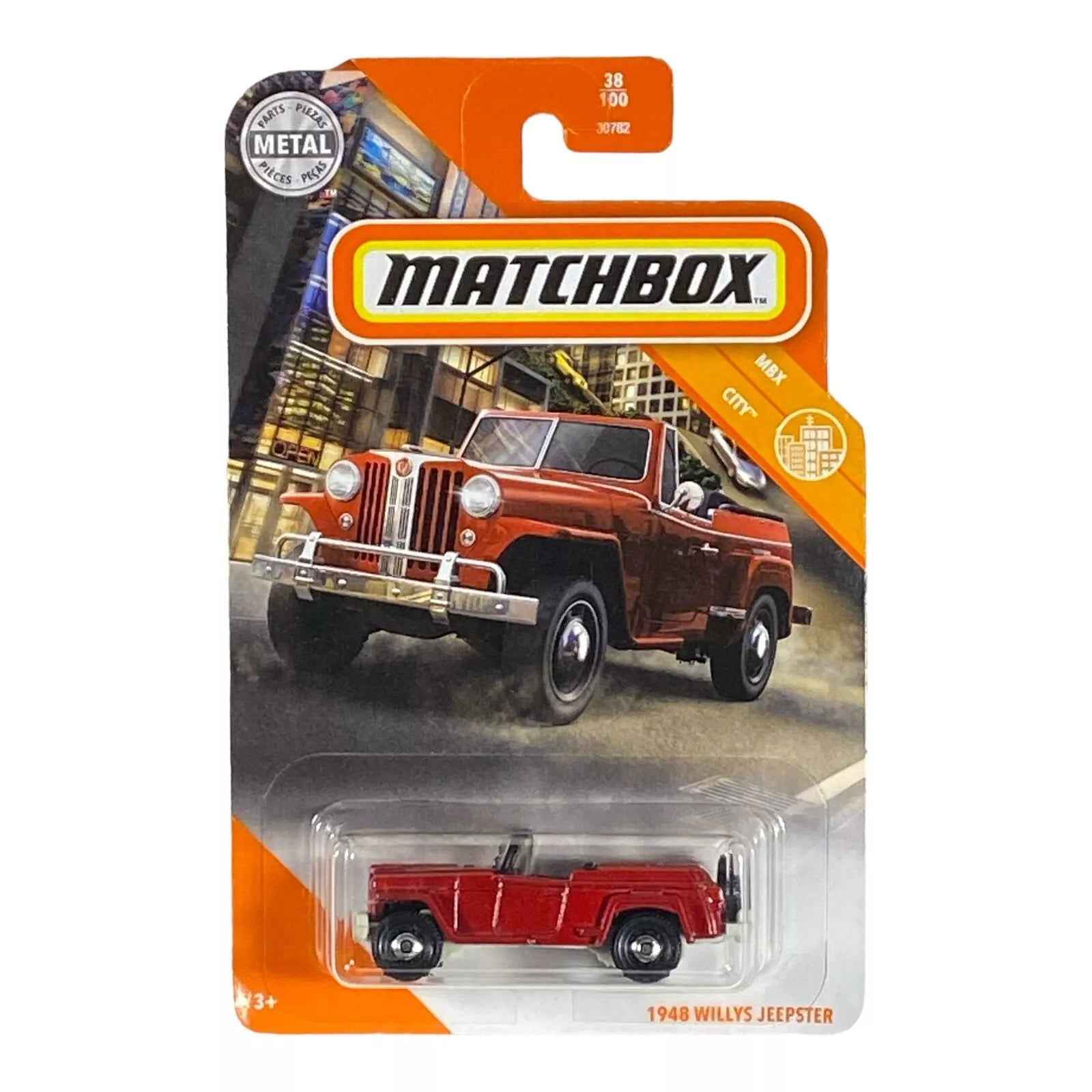 Matchbox 1948 Willys Jeepster - MBX City Series 38/100 Main image