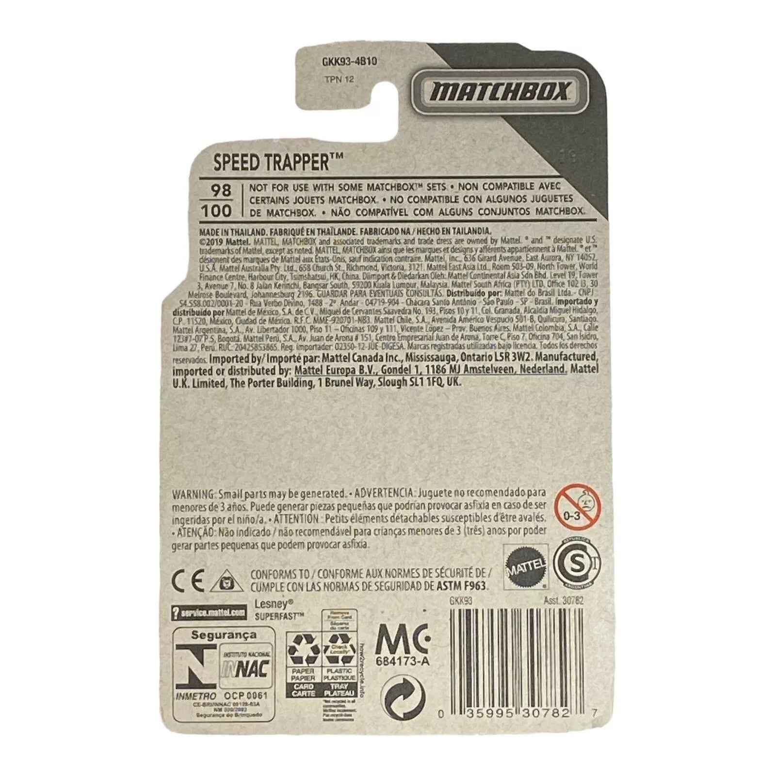 Matchbox Speed Trapper - MBX City Series 98/100