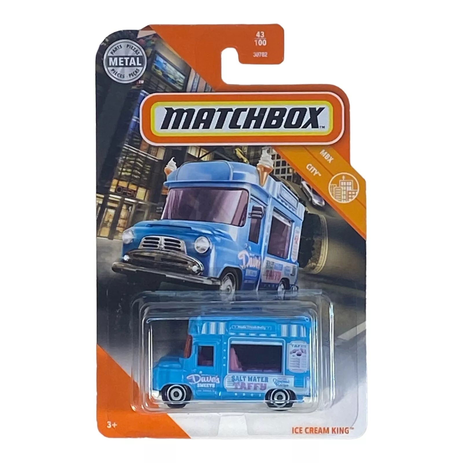 Matchbox Ice Cream King - Matchbox City Series 43/100 - Collectors World Toys