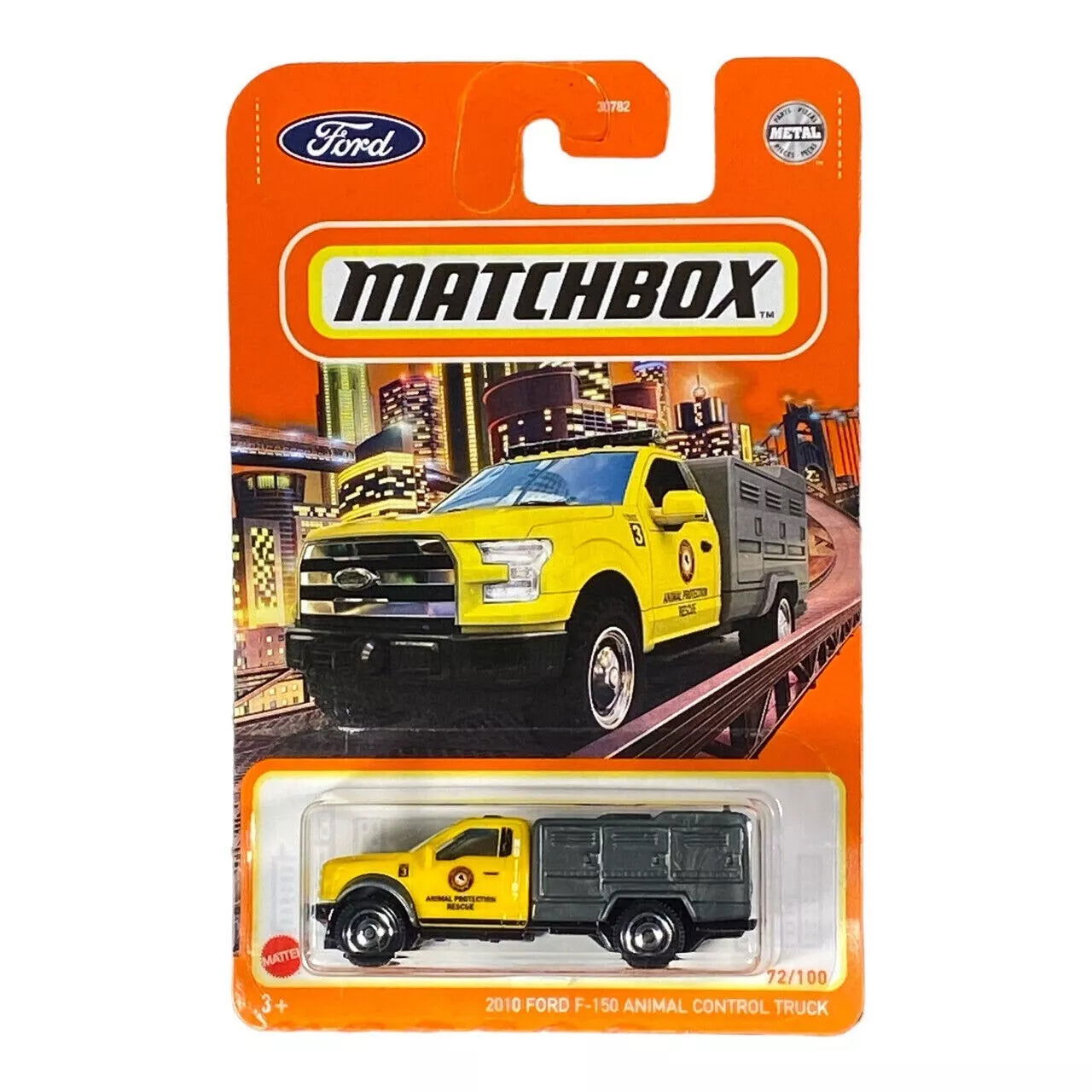 Matchbox 2010 Ford F-150 Animal Control Truck - Matchbox Series 72/100 - Collectors World Toys