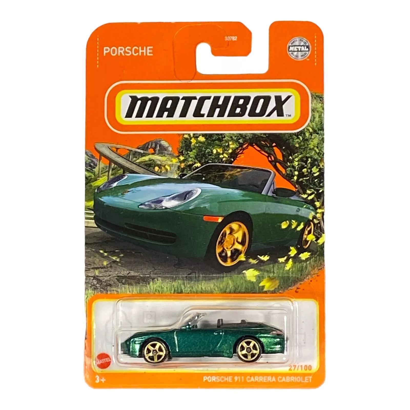 Matchbox Porsche 911 Carrera Cabriolet -Matchbox Series 27/100 - Collectors World Toys