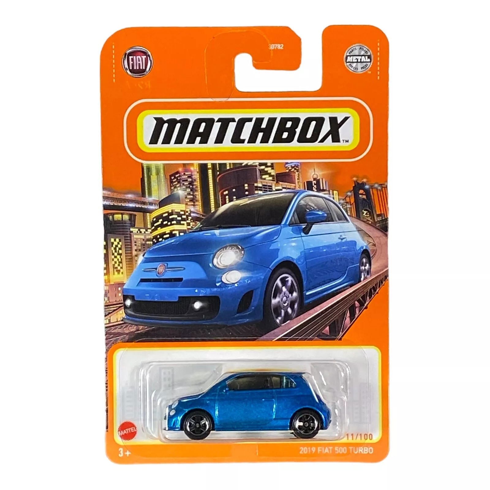 Matchbox 2019 Fiat 500 Turbo - Matchbox Series 11/100 - Collectors World Toys