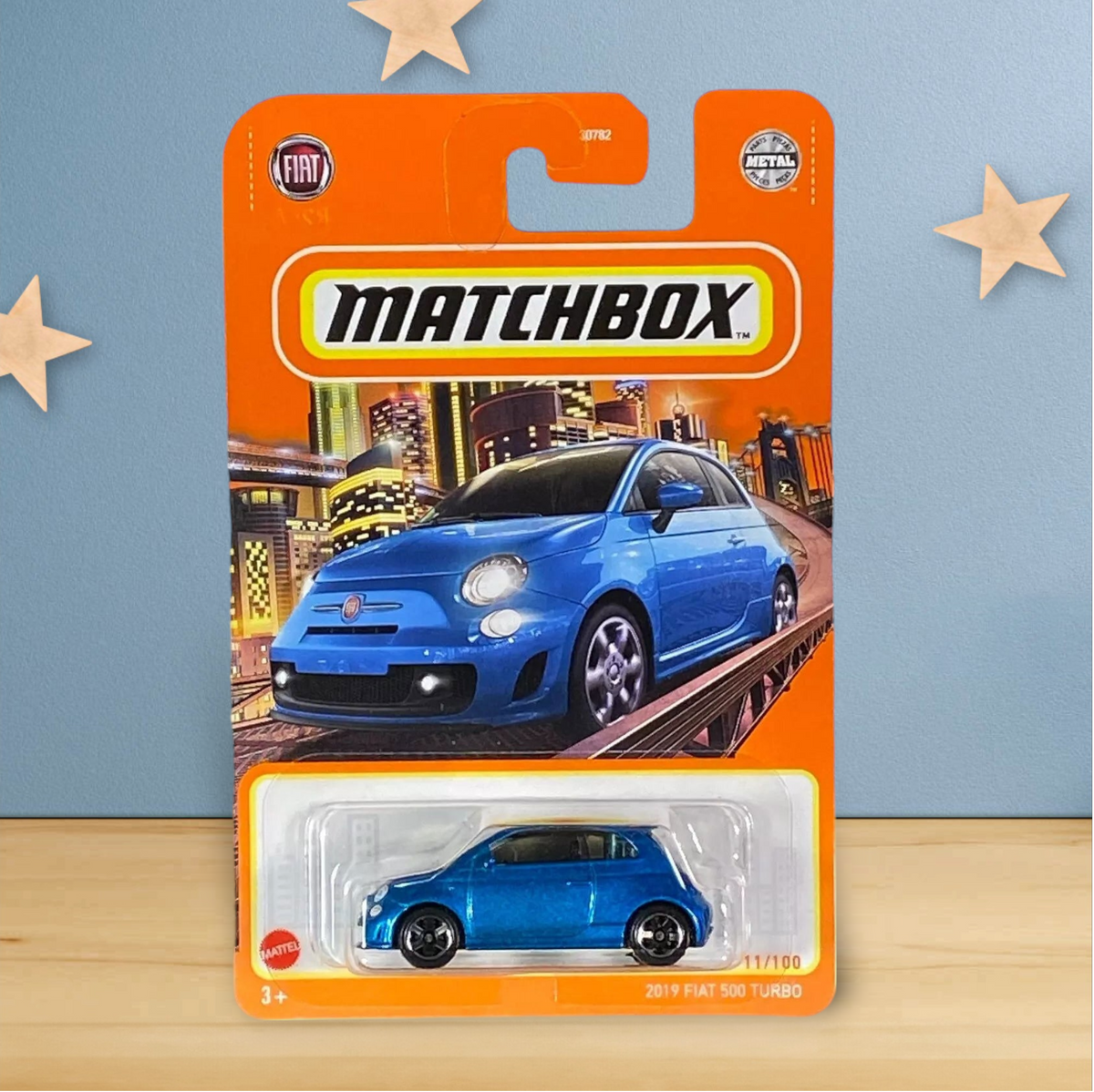 Matchbox 2019 Fiat 500 Turbo - Matchbox Series 11/100