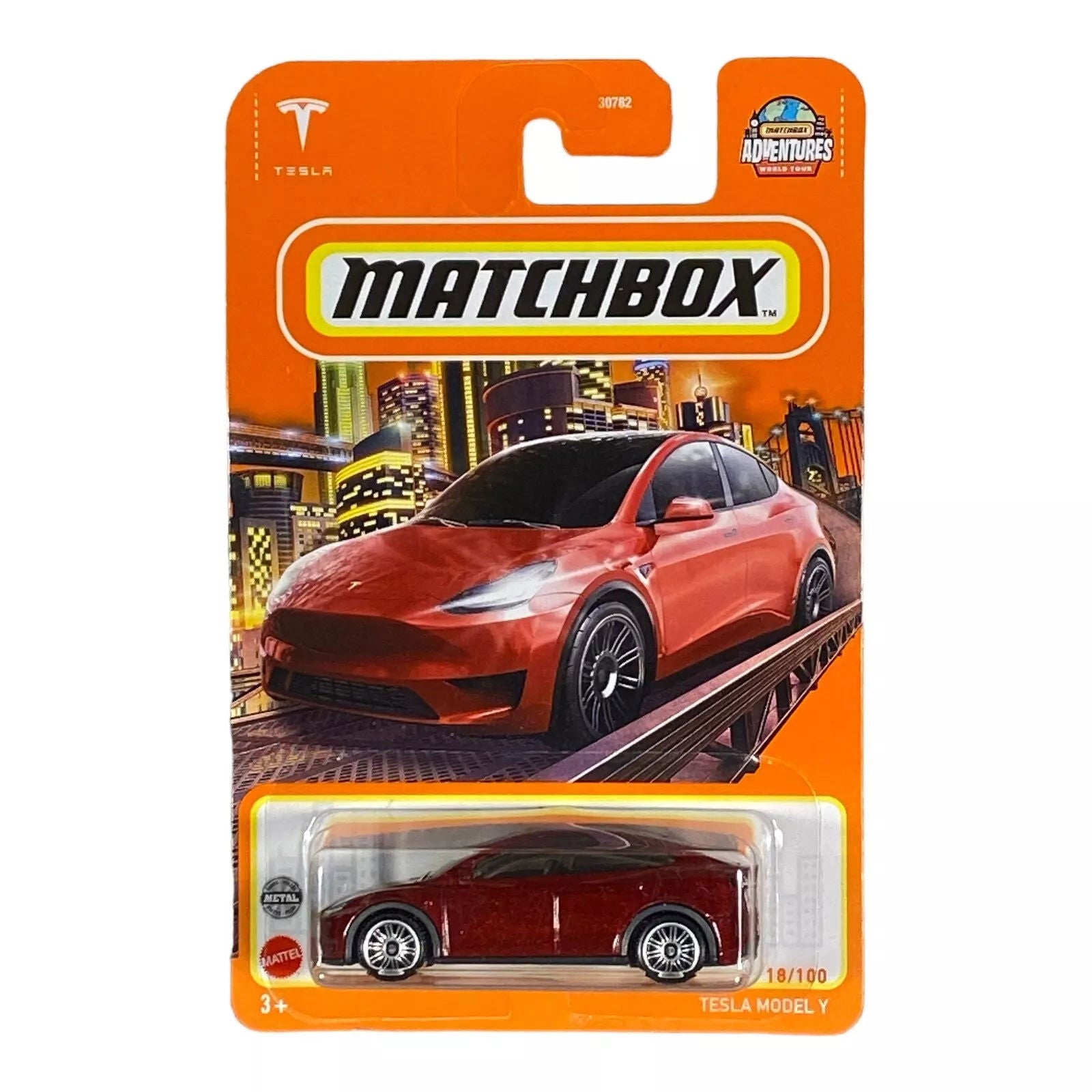 Matchbox Tesla Model Y - Matchbox Series 18/100 - Collectors World Toys