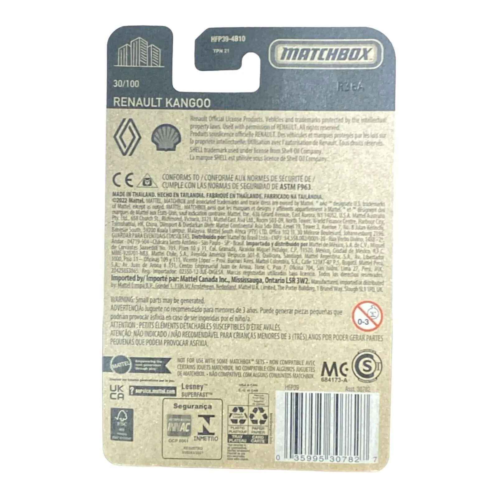 Matchbox Renault Kangoo | Matchbox Series 30/100 Secondary image