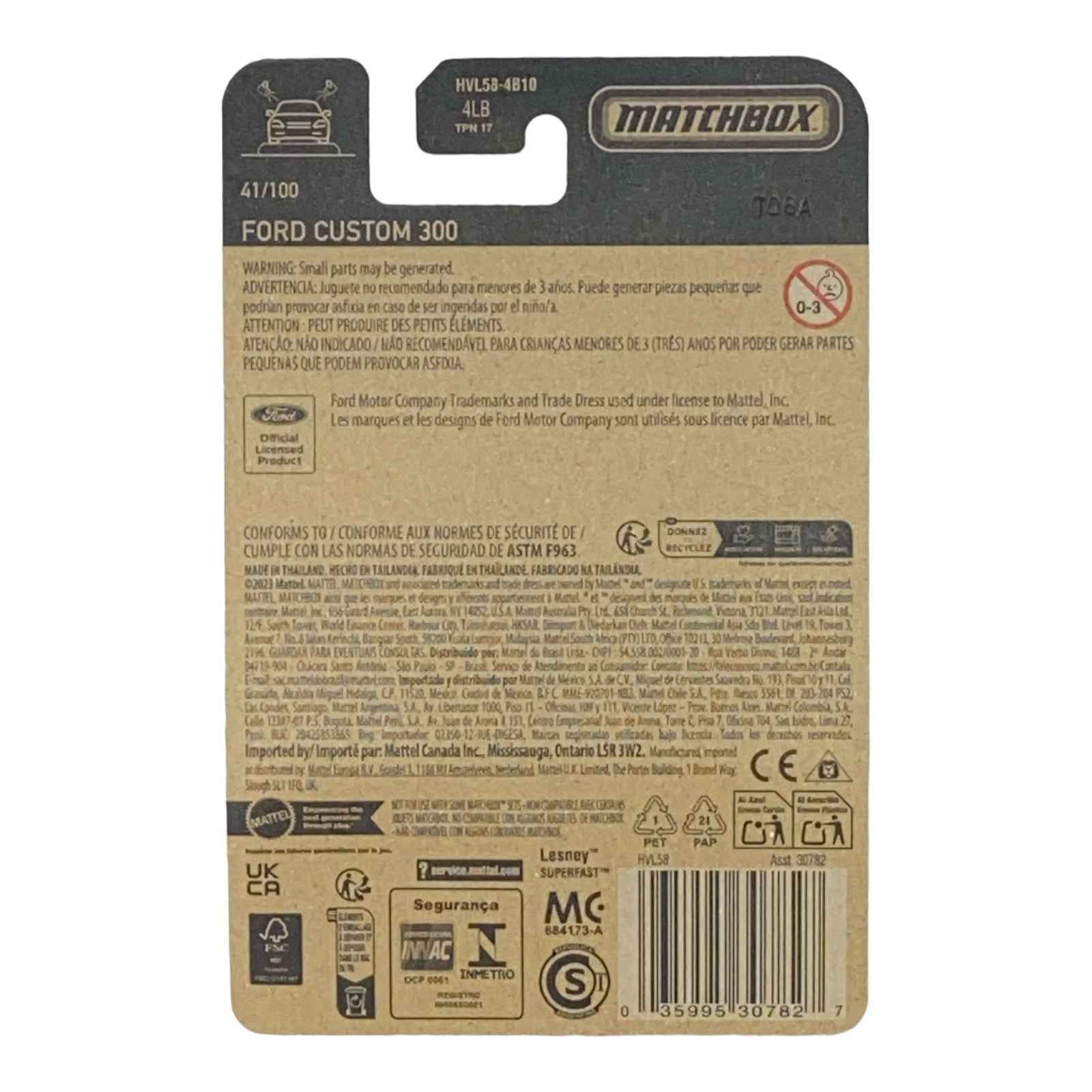 Matchbox Ford Custom 300 - Matchbox Series 41/100