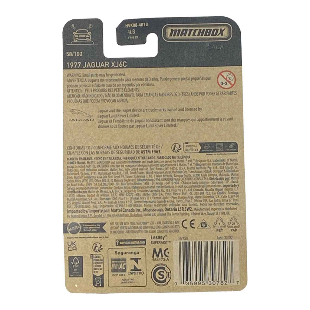 Matchbox 1977 Jaguar XJ6C - Matchbox Series 58/100
