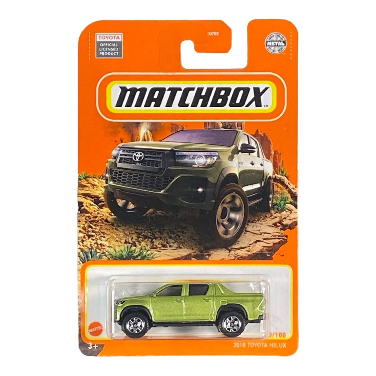 Matchbox 2018 Toyota Hilux - Matchbox Series 40/100 - Collectors World Toys