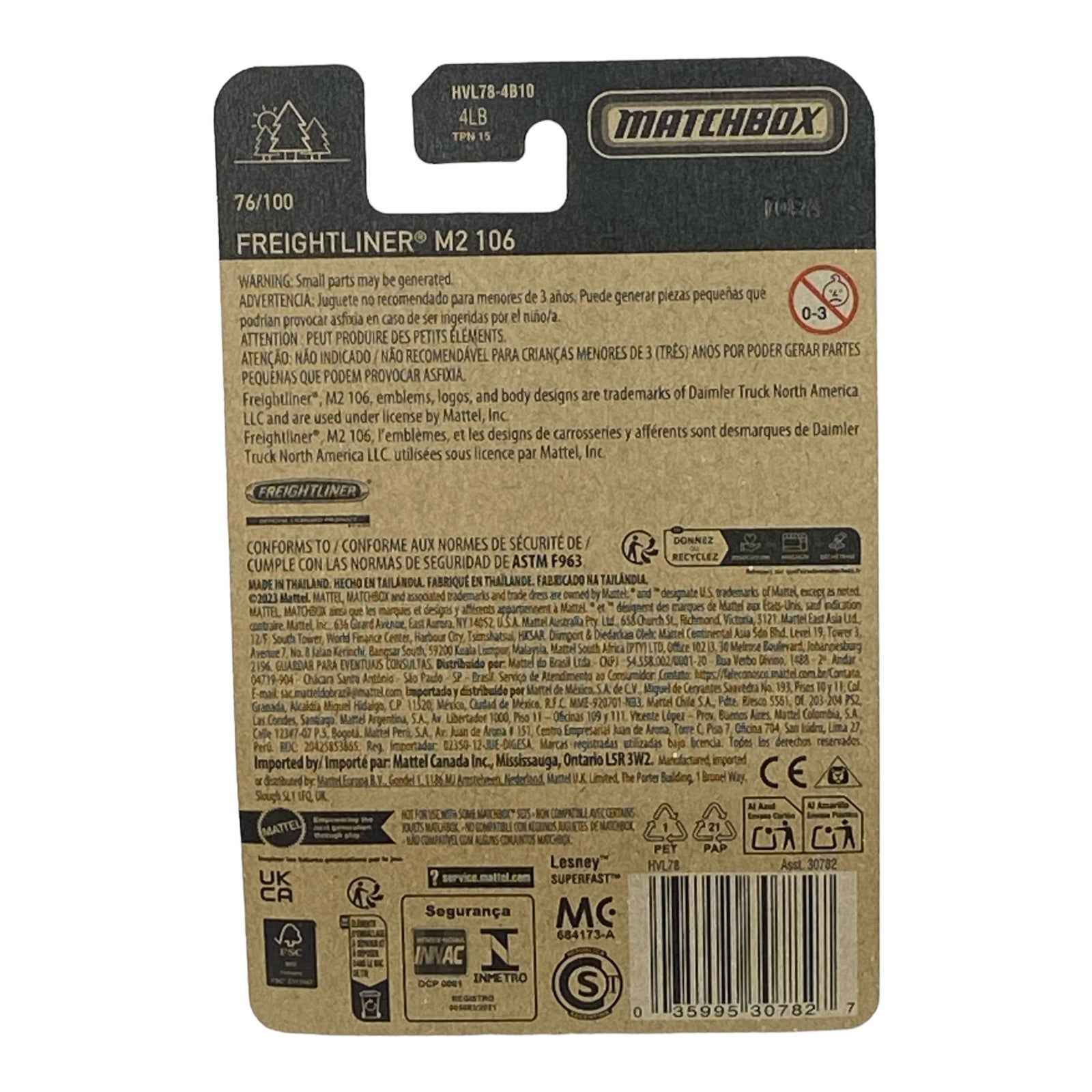 Matchbox Freightliner M2 106 - Matchbox Series 76/100 -