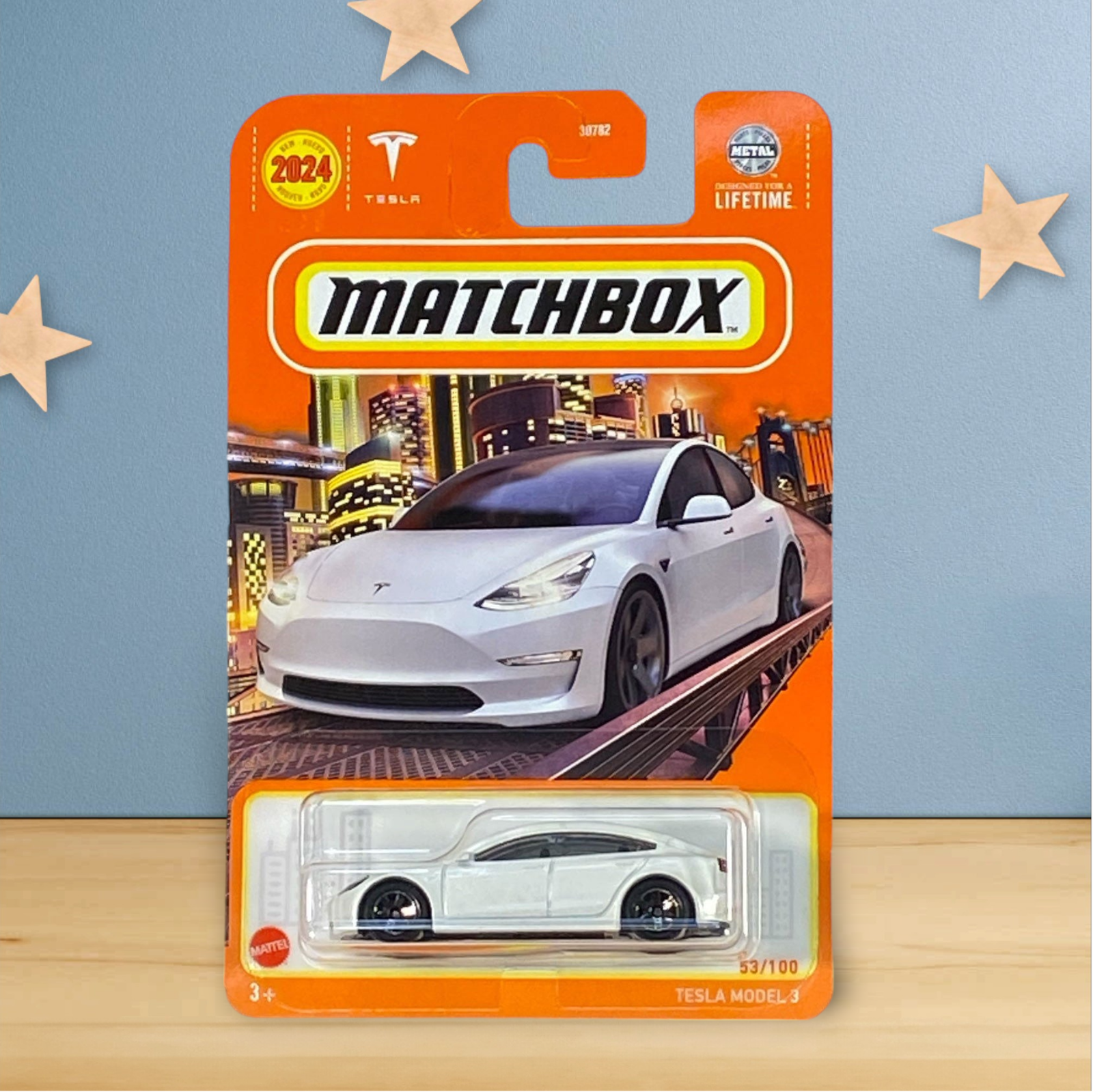 Matchbox Tesla Model 3 - Matchbox Series 53/100 - Collectors World Toys