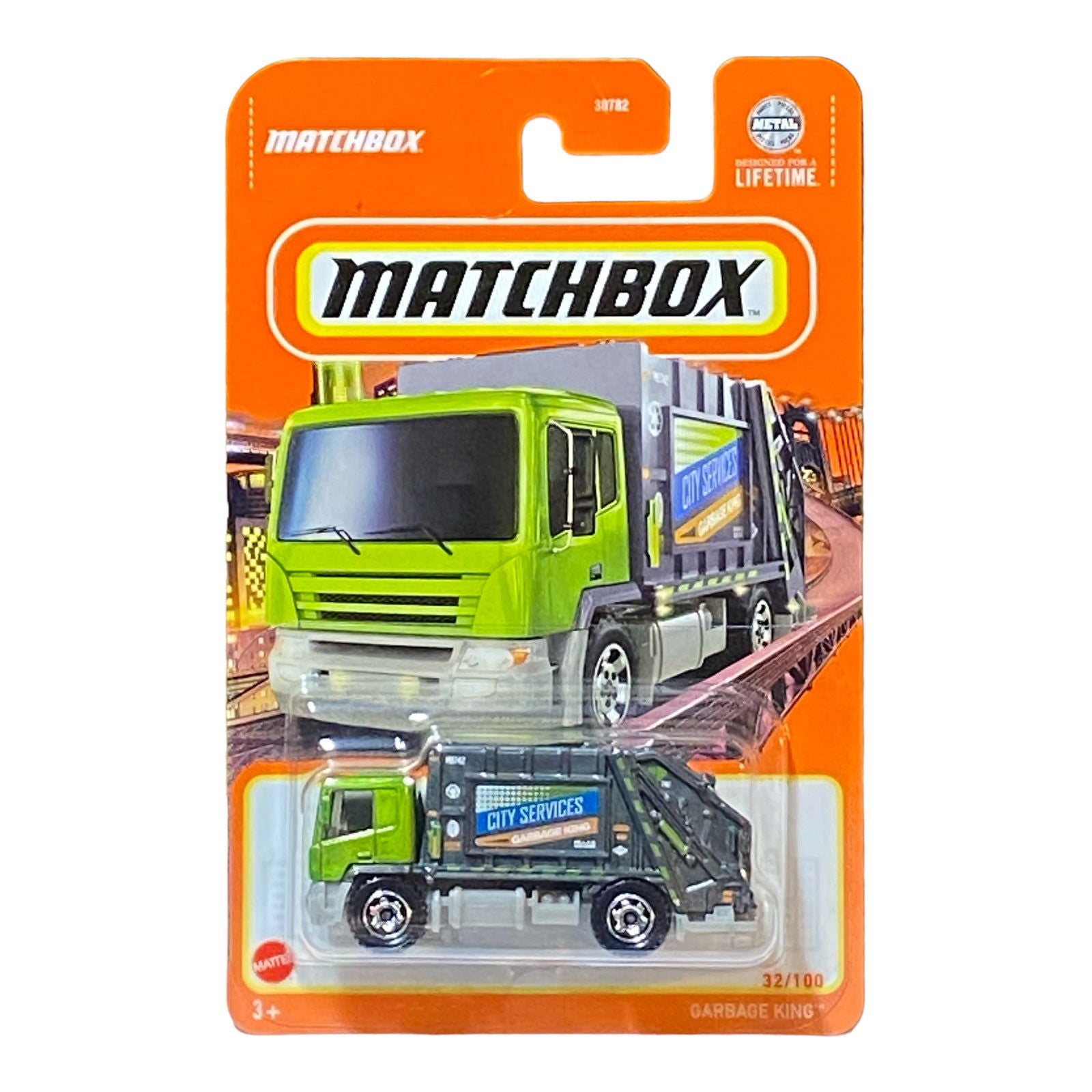 Hit Wheels Garbage King - Matchbox Series 32/100 - Collectors World Toys