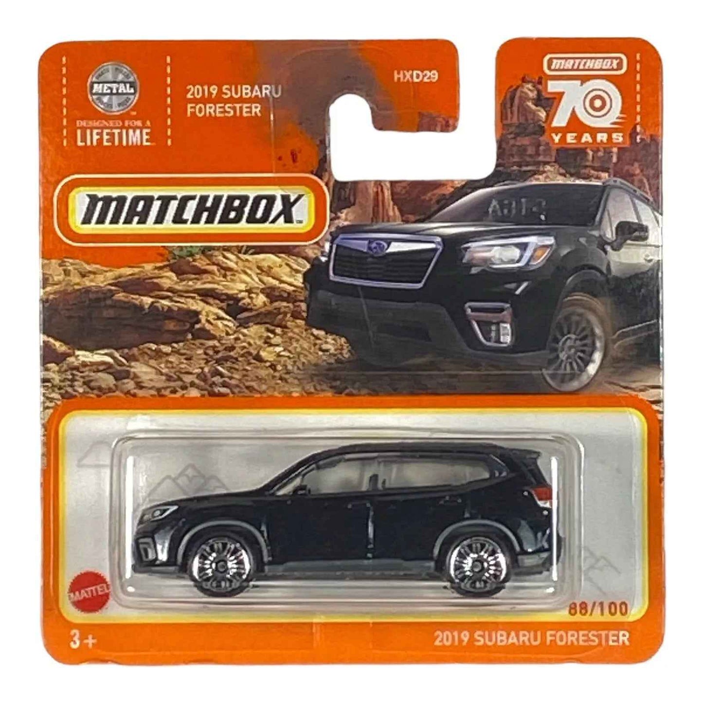 Matchbox 2019 Subaru Forester - Matchbox 70 Years Series 88/100 - Short Card