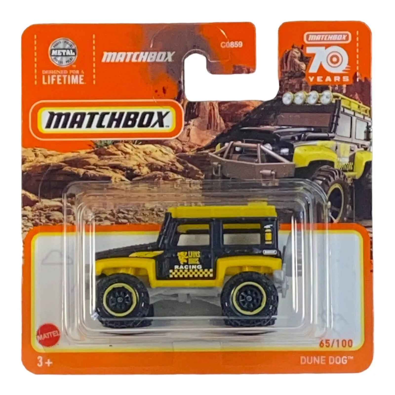 Matchbox Dune Dog - Matchbox 70 Years Series 65/100 Short Card Main image