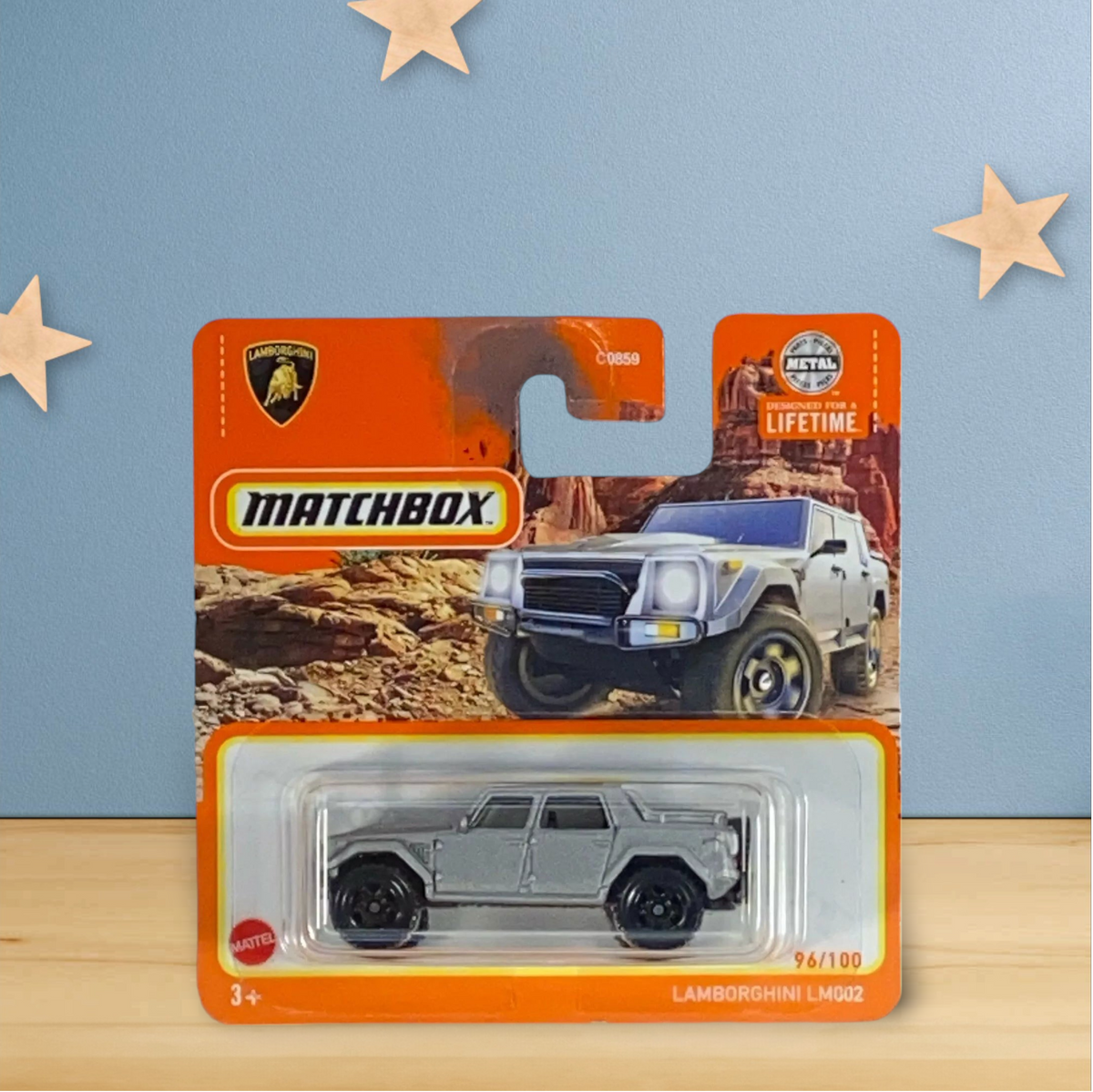 Matchbox Lamborghini LM002 - Matchbox Series 96/100 - Short Card