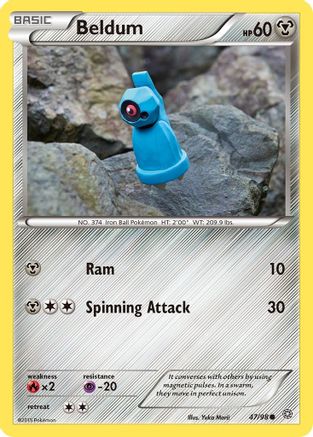 Beldum 047/98 - XY Ancient Origins Reverse Holofoil Main image
