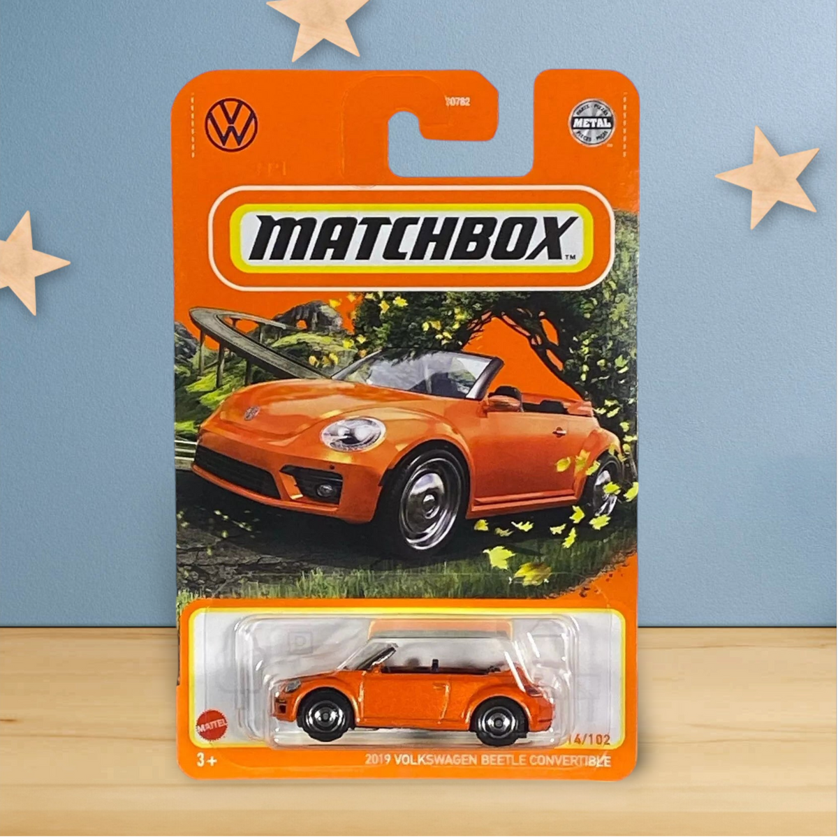 Matchbox 2019 Volkswagen Beetle Convertible - Matchbox Series 14/102