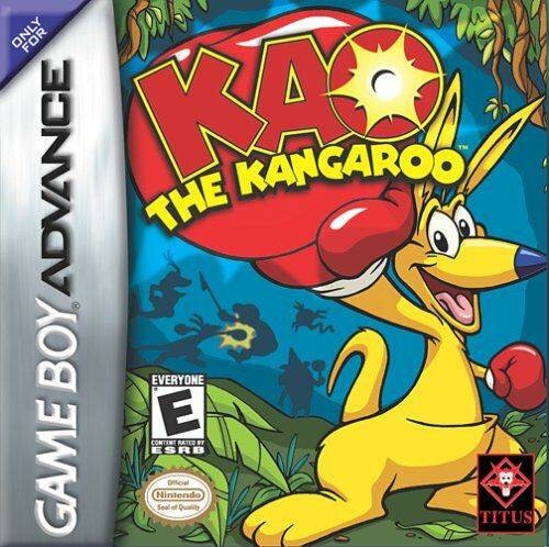 KAO The Kangaroo (Gameboy Advance) Main image