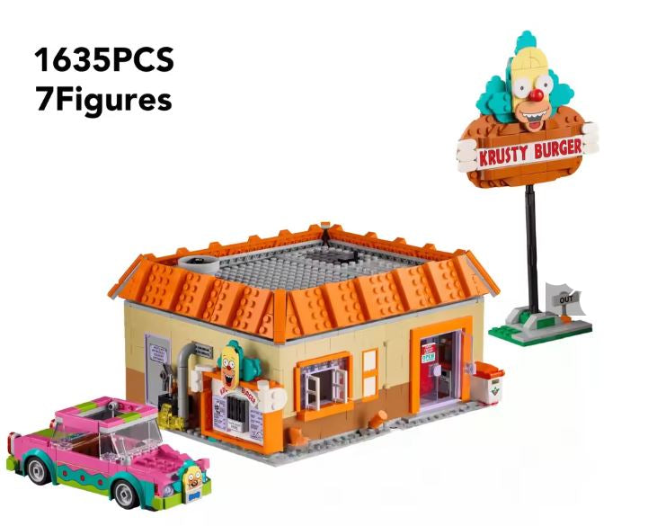 The Krusty Burger Simpsons 10352 Main image
