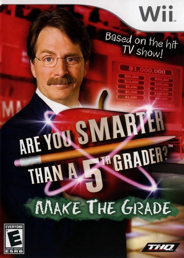 Are You Smarter Than A 5th Grader? Make the Grade (Wii) Main image
